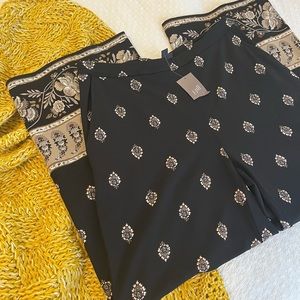 J Jill Wearever Full Leg Crop Pants